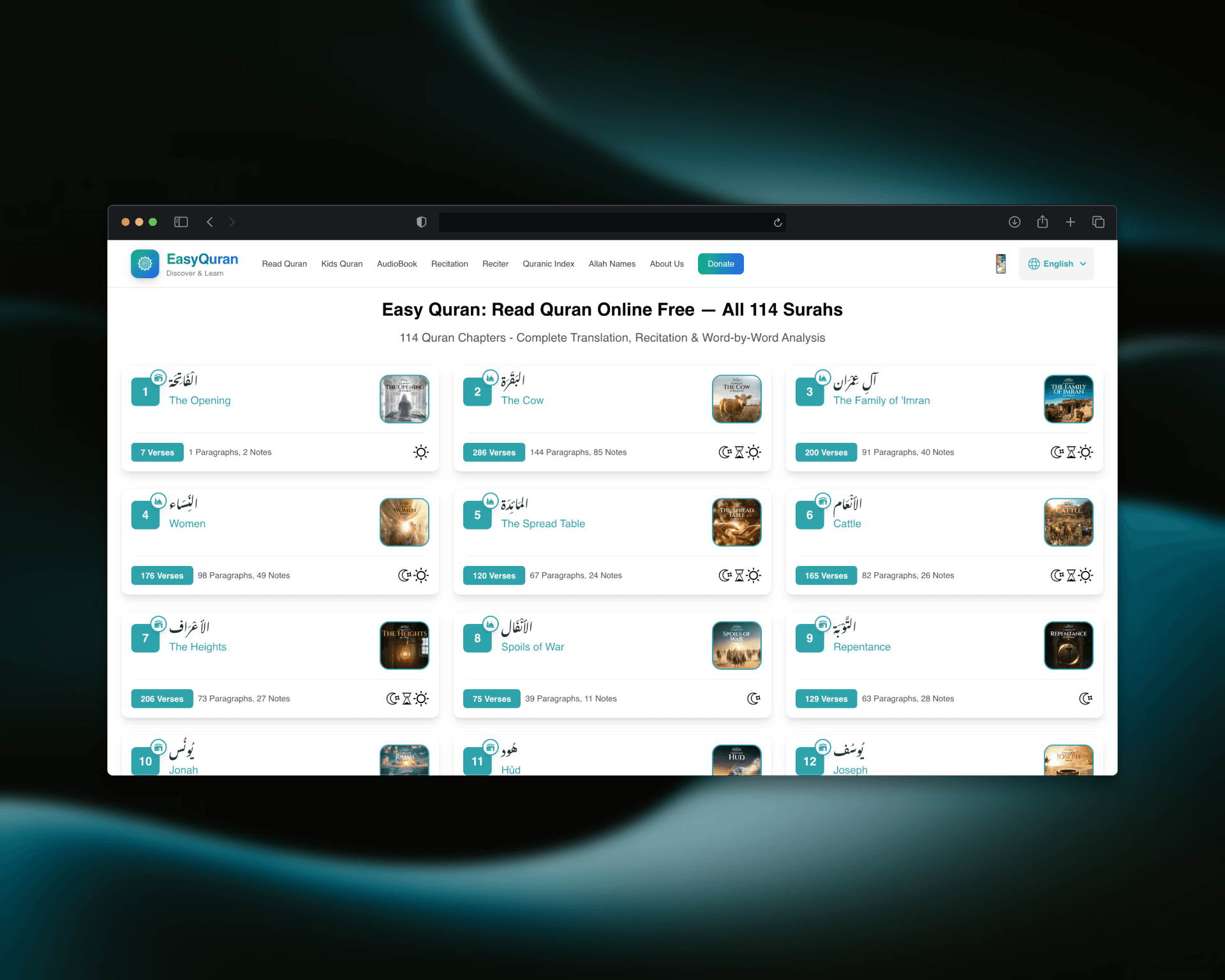 EasyQuran AI Web screenshot 1