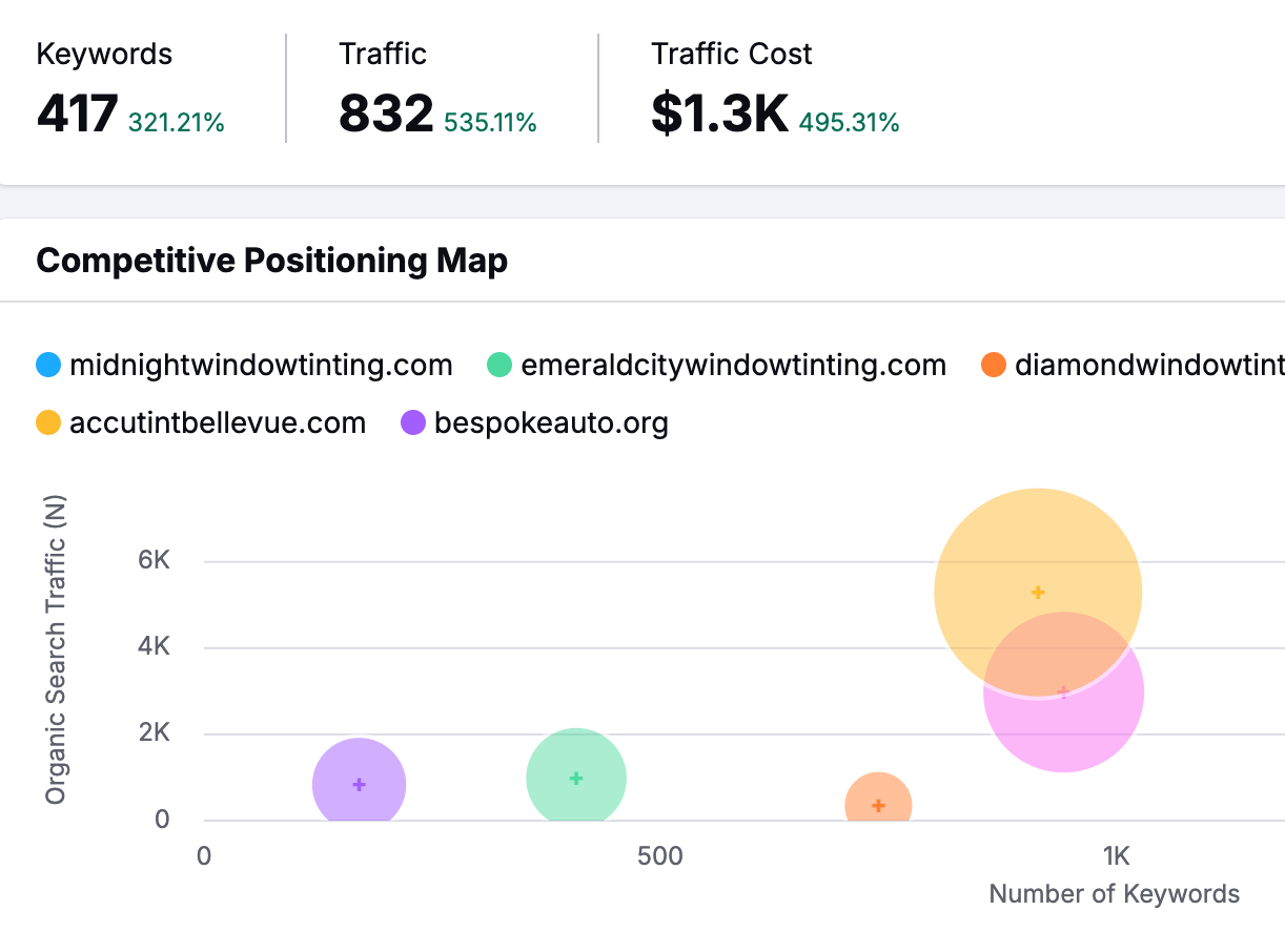 Bespoke Tint - Competitor Strategy