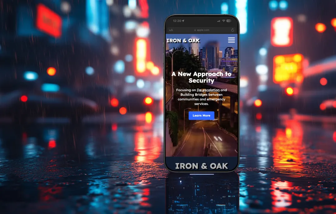Iron & Oak - Premium Redesign