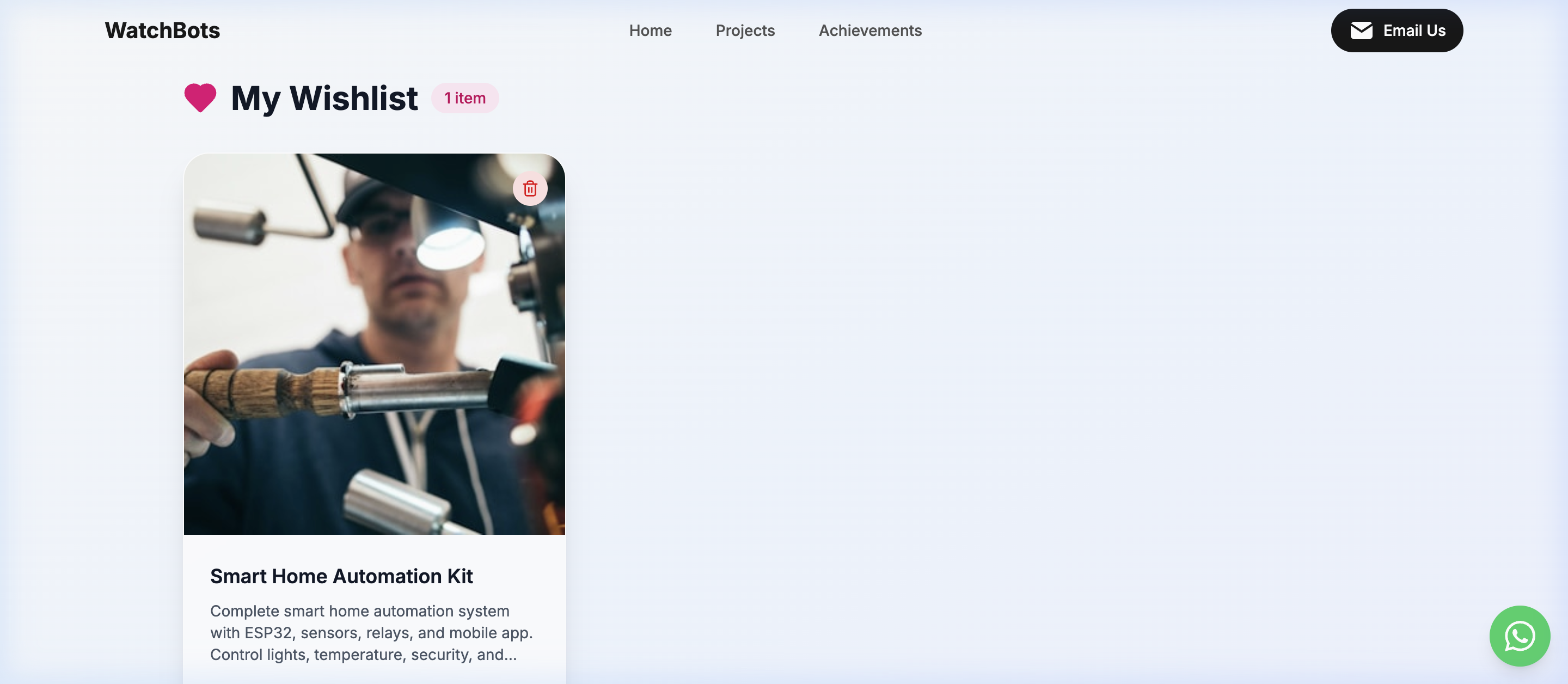 Watchbots - Personal Wishlist Explorer